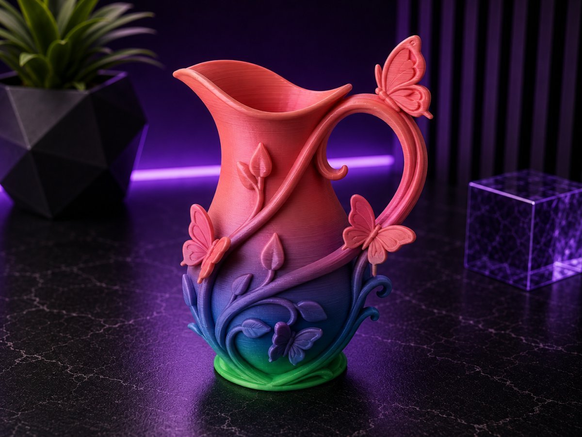 Butterfly Vase